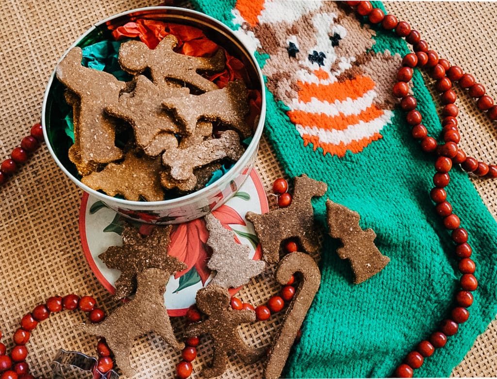 christmas dog cookies