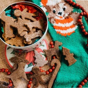 christmas dog cookies