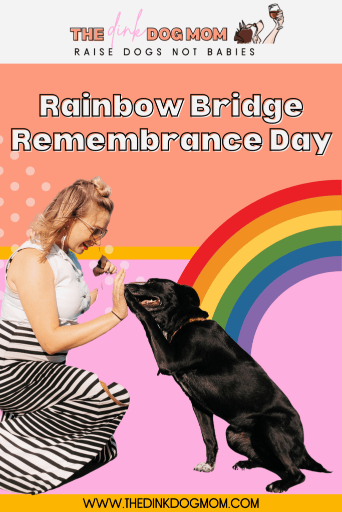 Pin for Rainbow Bridge Remembrance Day