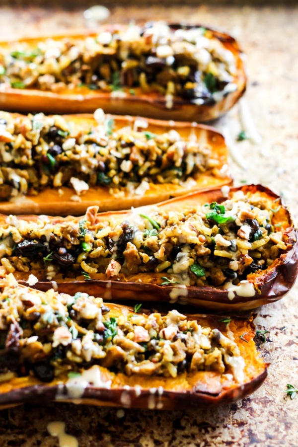 stuffed butternut squash